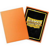 100 Bustine Standard Dragon Shield Matte Sleeves - AMBER